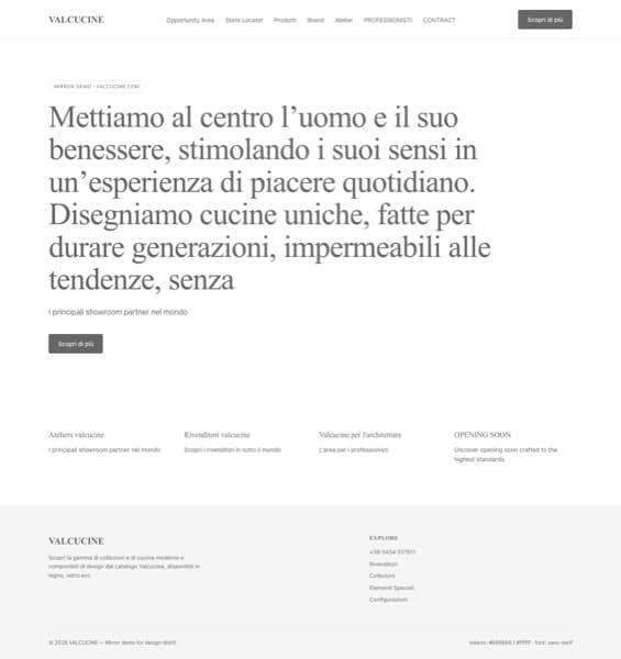 Valcucine